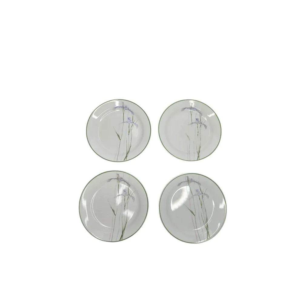 Set of 4 Corning Corelle Shadow Iris 7.25